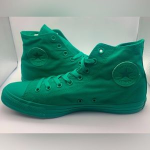 NWT Converse Chuck Taylor HI "Monochrome Bosphorous Green" Men's 11,13